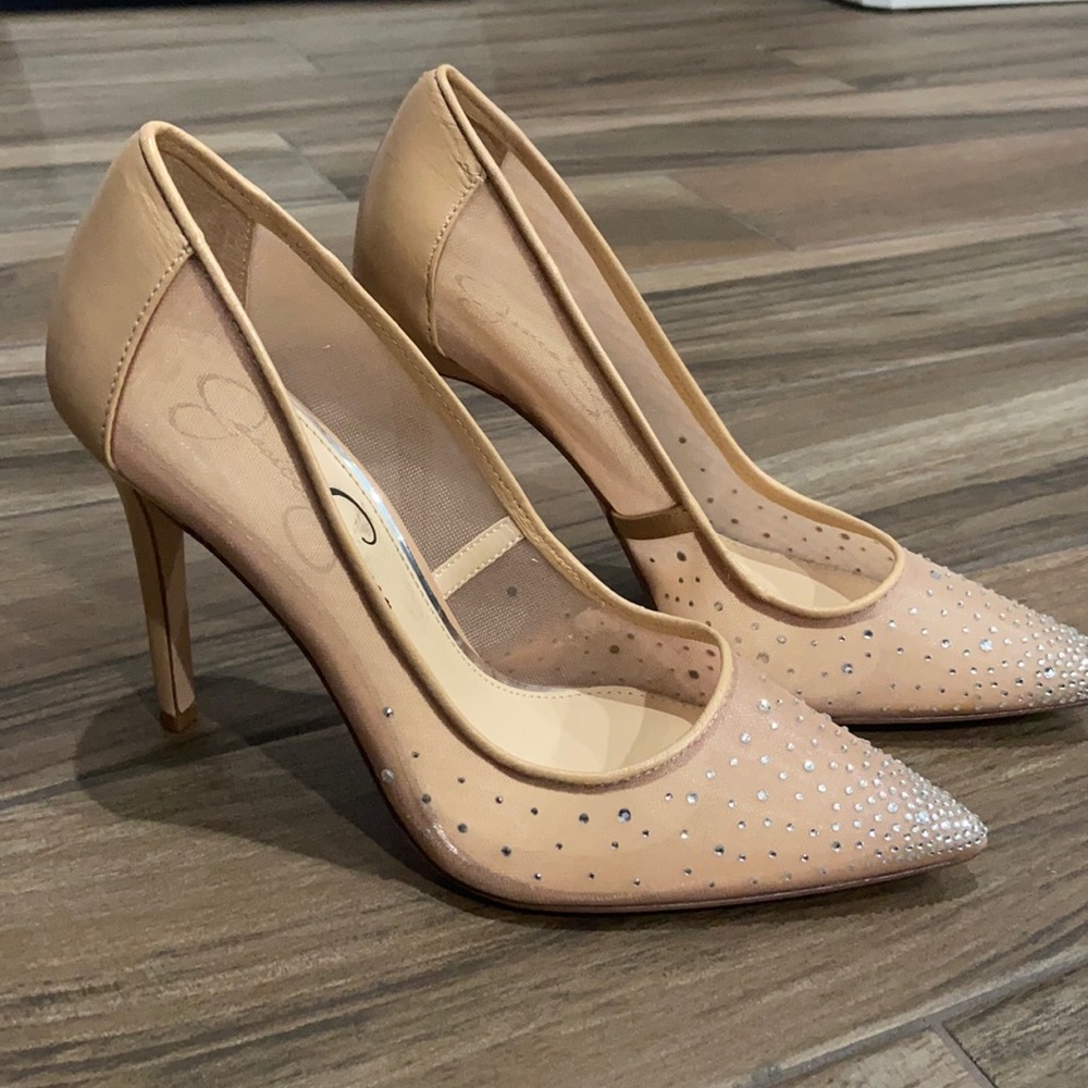 Jessica Simpson Nude heels NWOT